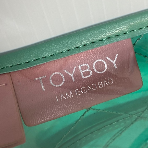Toyboy Multi Colored Clear Plastic Purse - Picture 8 of 8